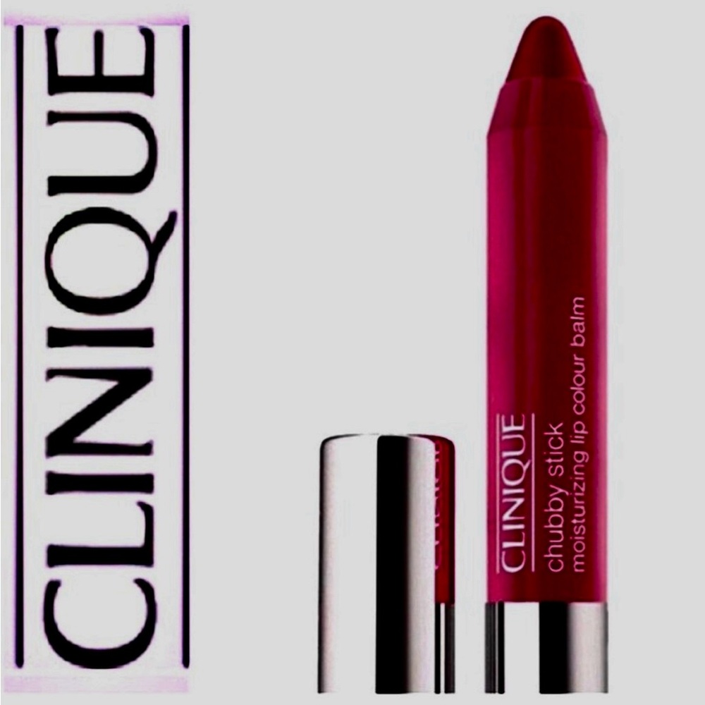 Brand New Clinique Chubby Stick Lip Colour Balm - Vibrant Berry